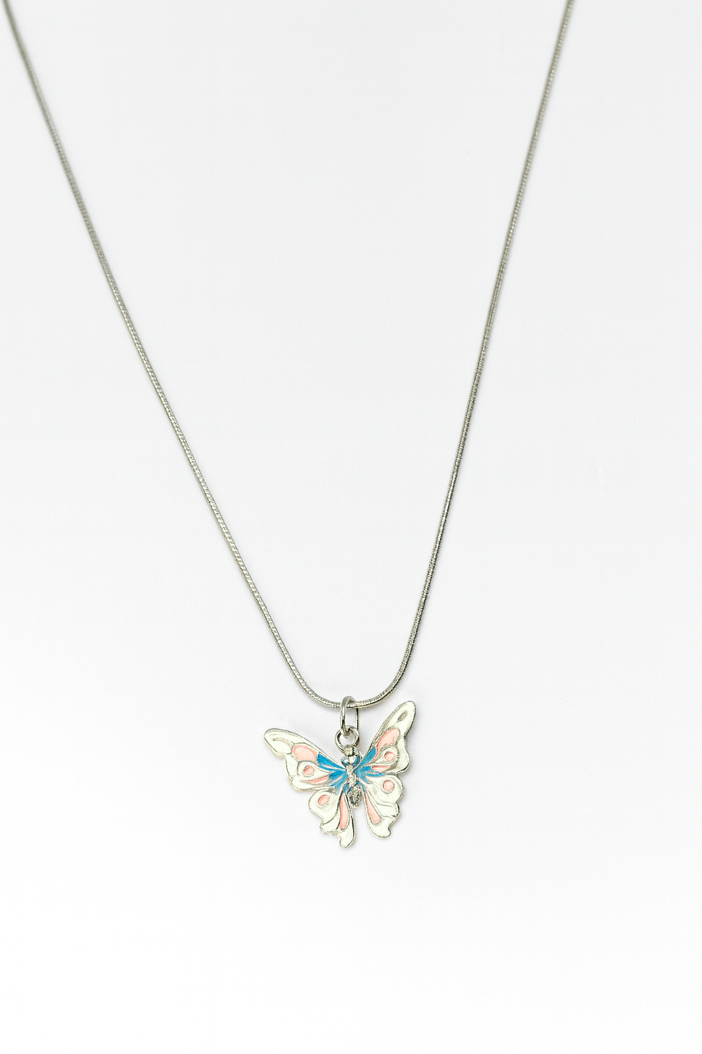 Butterfly Pendant Necklace | Korean Designer Jewellery