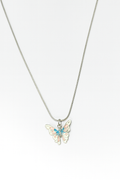 Butterfly Pendant Necklace | Korean Designer Jewellery