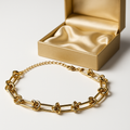 Gold Knot Chain Bracelet for Women | Anti Tarnish | Stainless Steel