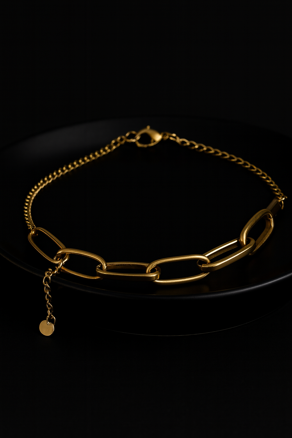 Gold Link Chain Bracelet for Women | Anti Tarnish | Stainless Steel