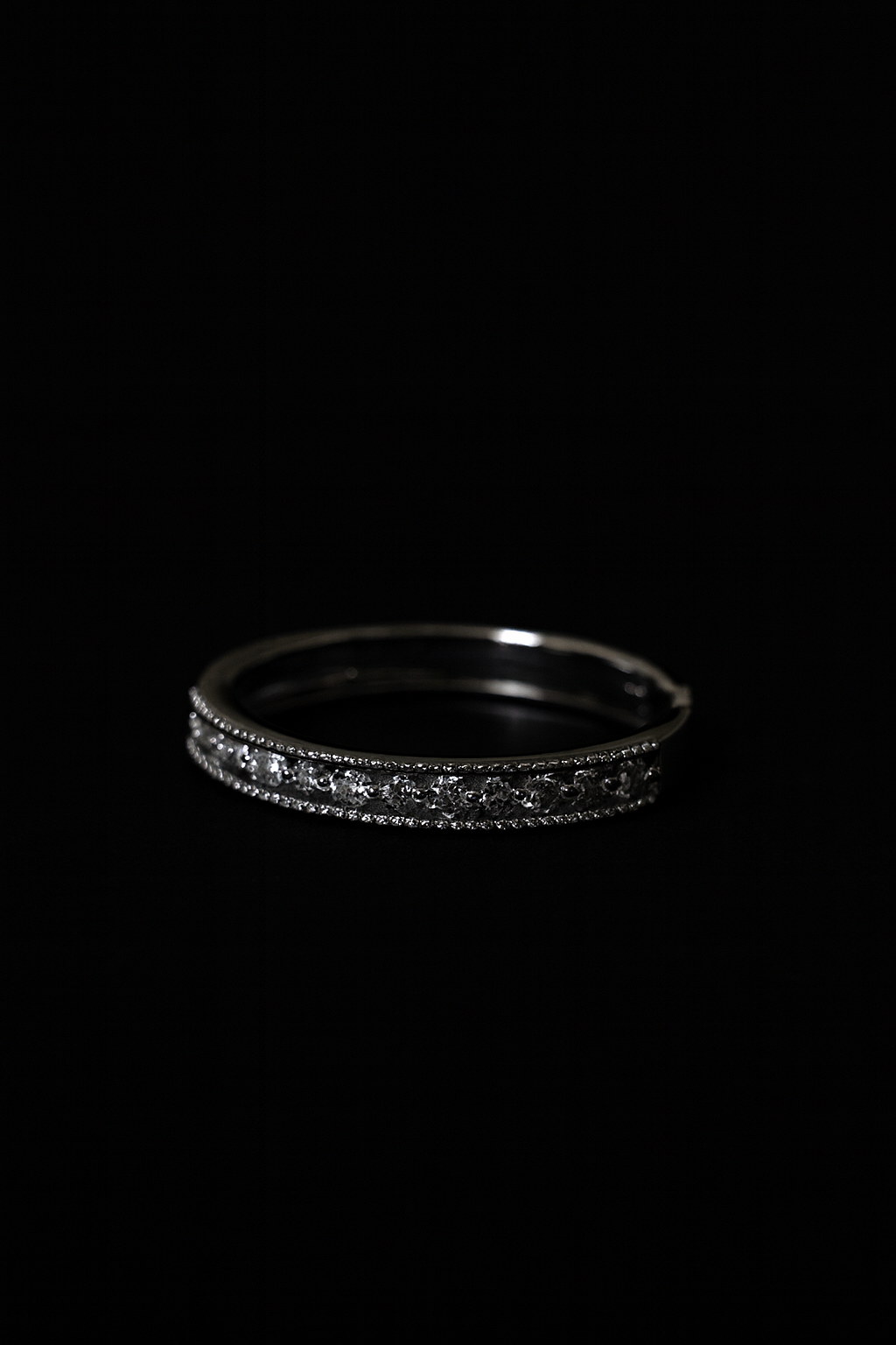 Classic Crystal Band Ring | Anti Tarnish | Stainless Steel