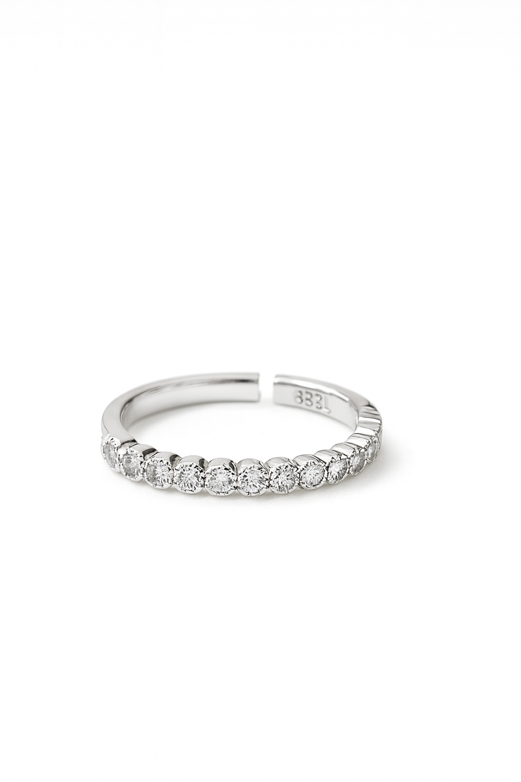 Classic Diamond Band Ring | Anti Tarnish | Stainless Steel