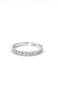 Classic Diamond Band Ring | Anti Tarnish | Stainless Steel