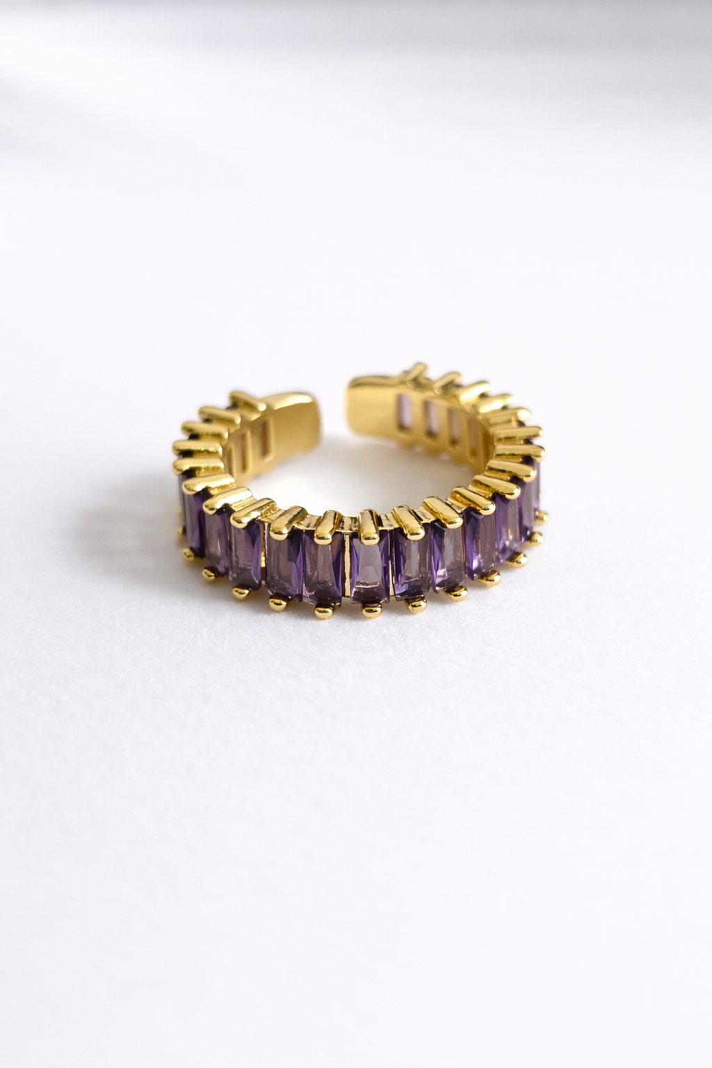 Golden Adjustable Statement Ring – Gold Finish | Anti Tarnish Stainless Steel