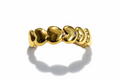 Elegant Gold Heart Band Ring for Women – Cute Minimalist Love Heart Design Fashion Ring | Anti Tarnish - Stainless Steel