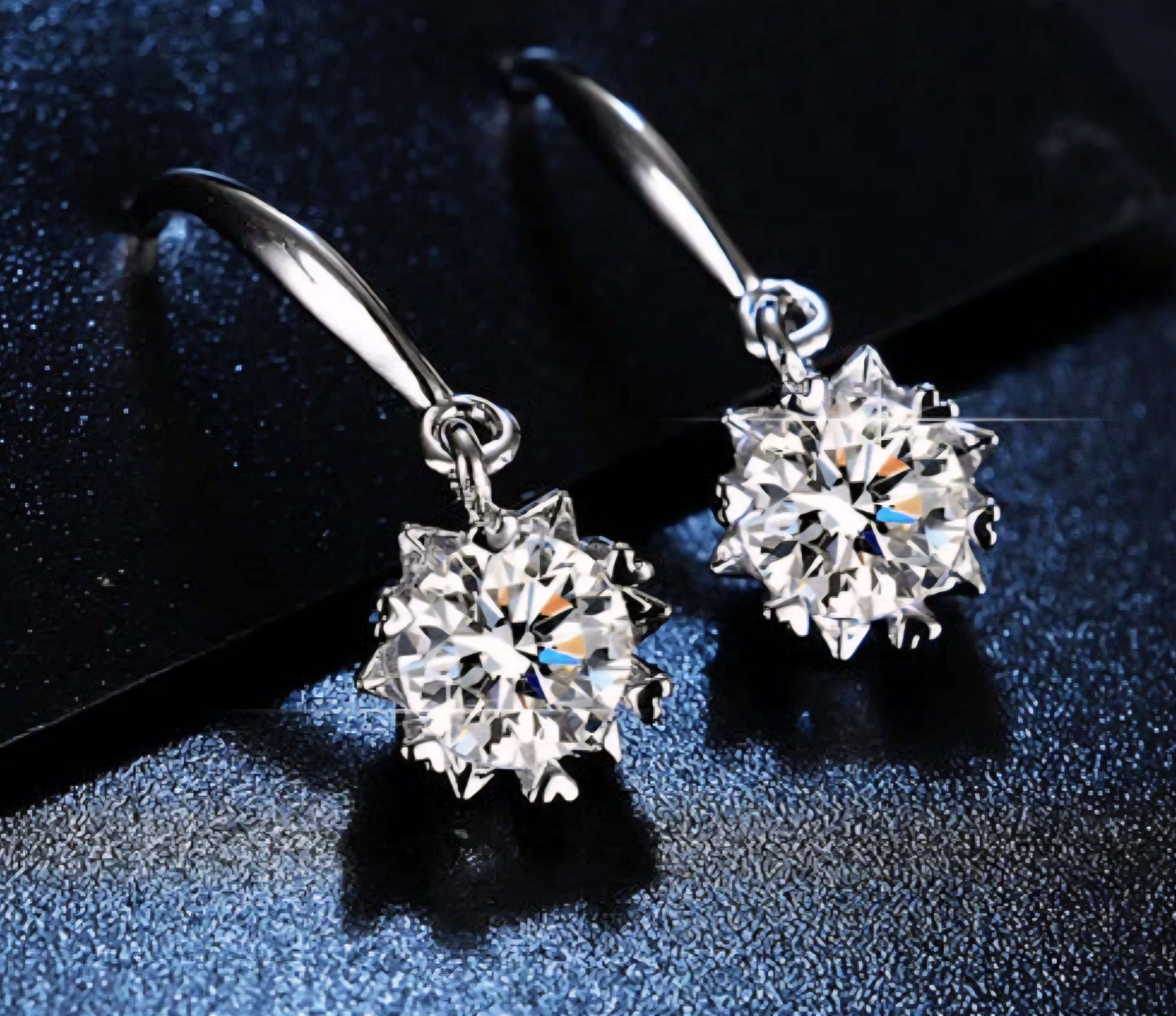 Classic Crystal Drop Earrings | Anti Tarnish - Stainless Steel