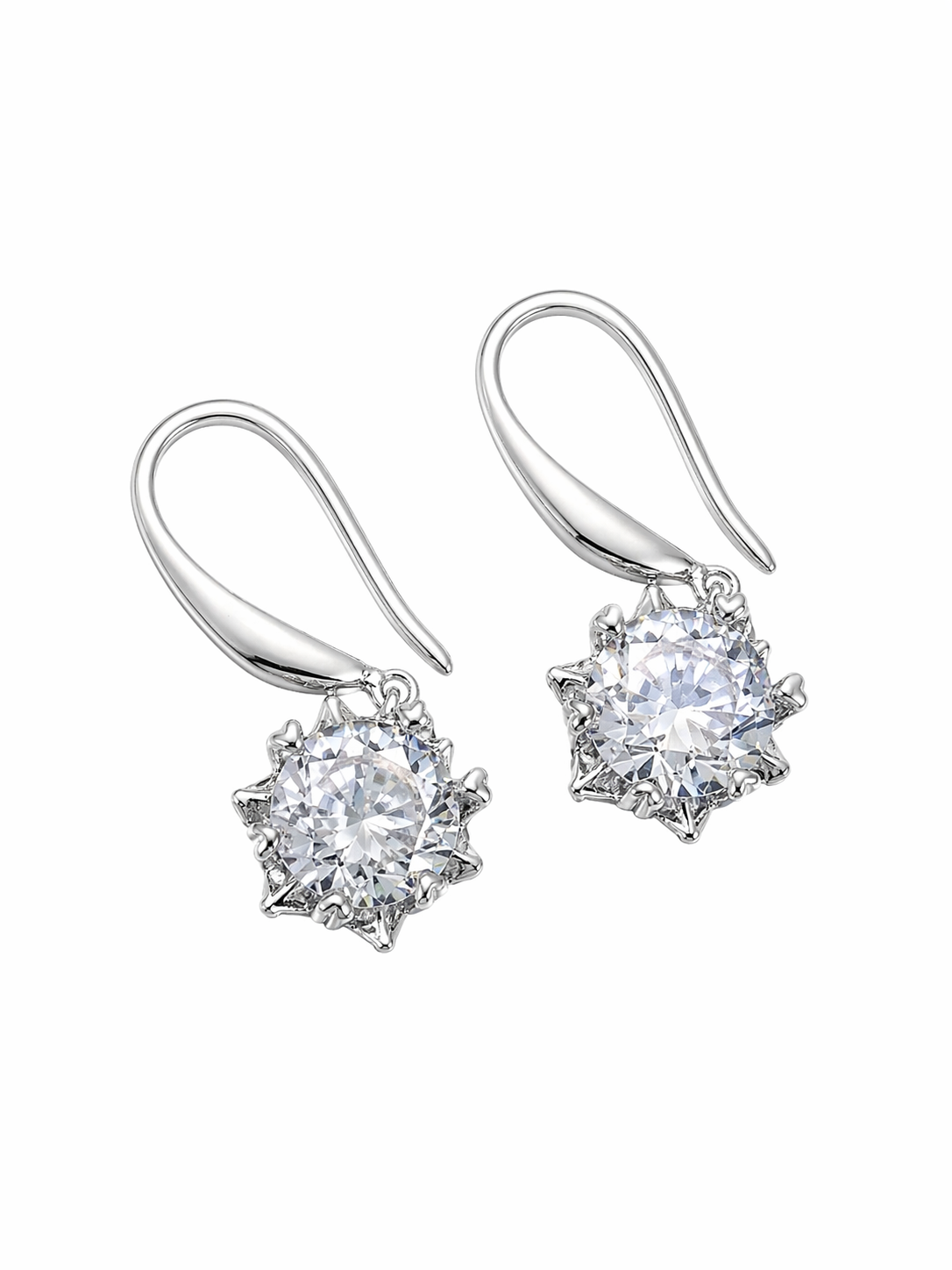 Classic Crystal Drop Earrings | Anti Tarnish - Stainless Steel