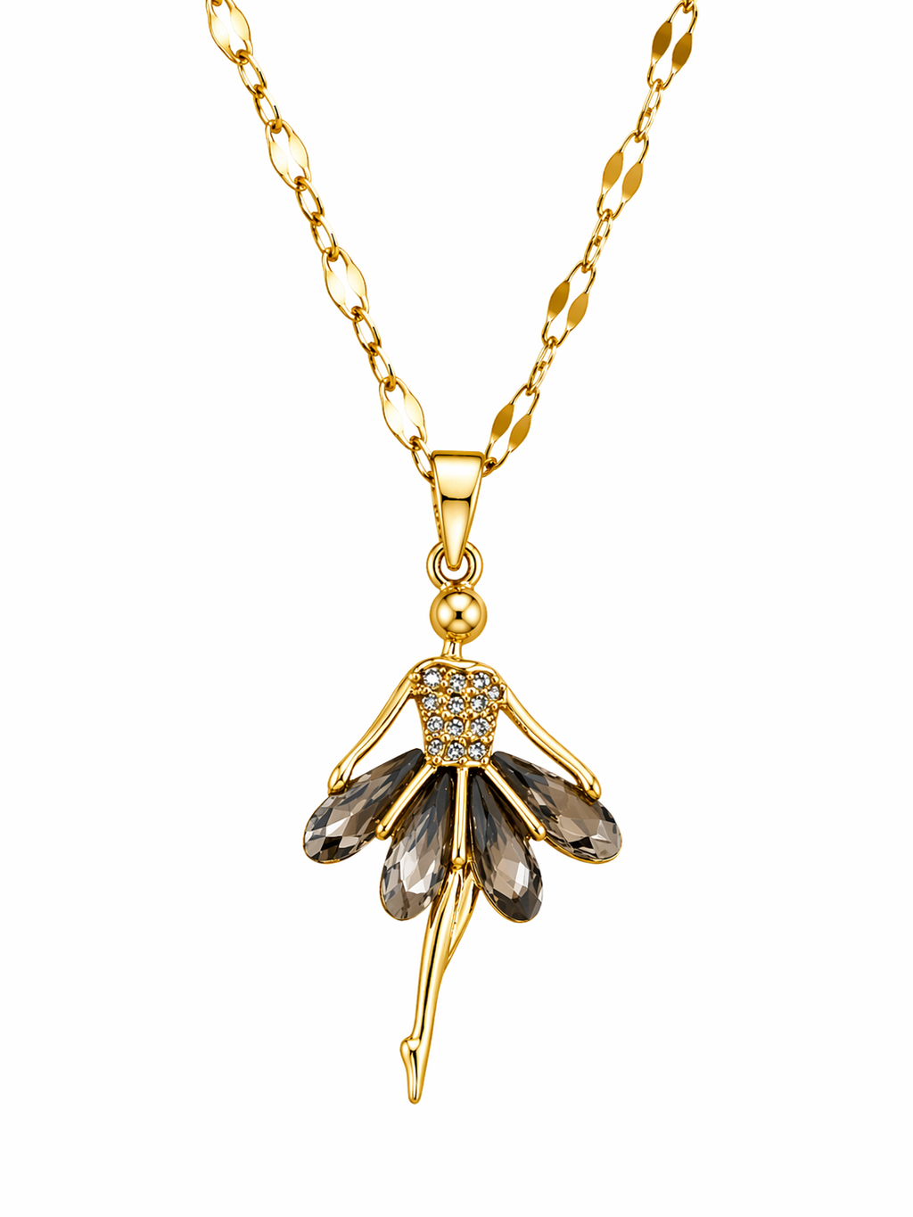 Fairy Dancer Pendant Necklace | Anti Tarnish - Stainless Steel