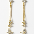 Elegant Butterfly Drop Dangle Earrings | Korean Designer Jewellery