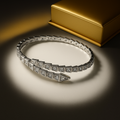 Silver Snake Wrap Bracelet | Anti Tarnish | Stainless Steel
