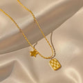 Star Charm Pendant Necklace | Anti Tarnish - Stainless Steel