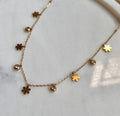 Daisy Charm Necklace | Anti Tarnish - Stainless Steel