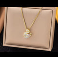 Swan Crystal Necklace | Anti Tarnish - Stainless Steel